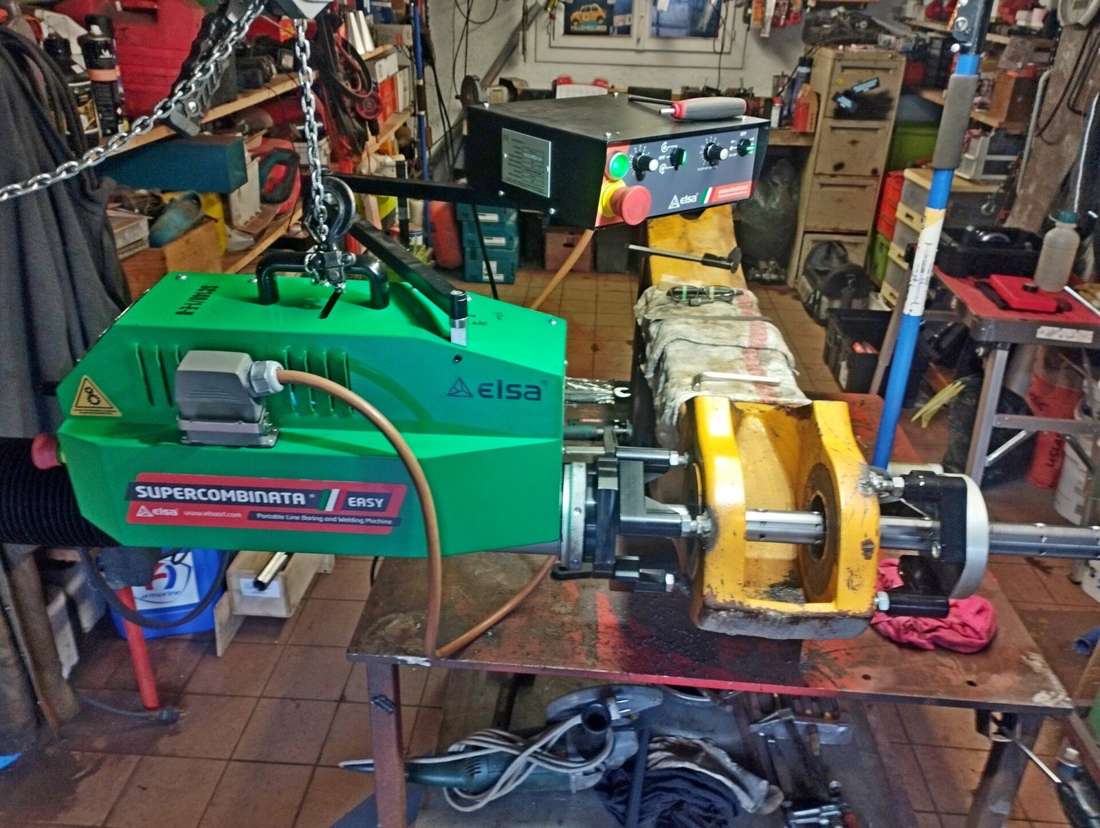 Alésage sur site Agricole, TP et industrie - Boiret Métal Service